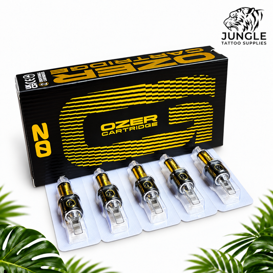 Ozer Tattoo Cartridges - Bug Pin Curved Magnum
