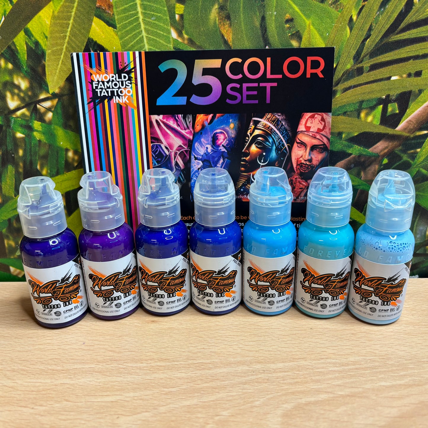 World Famous Tattoo Ink - 25 Set