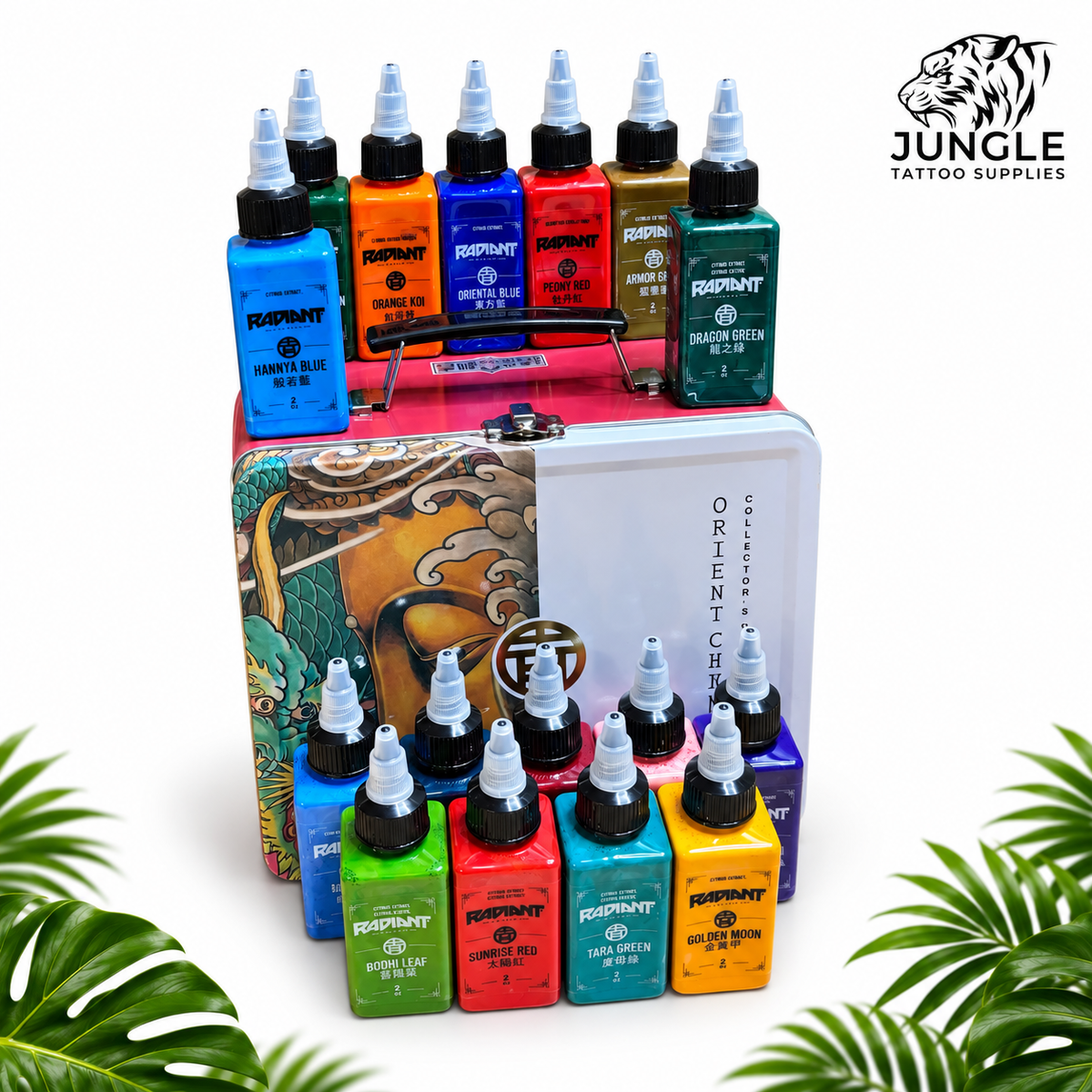 Radiant Tattoo Ink - Orient Ching Collectors Ink Set