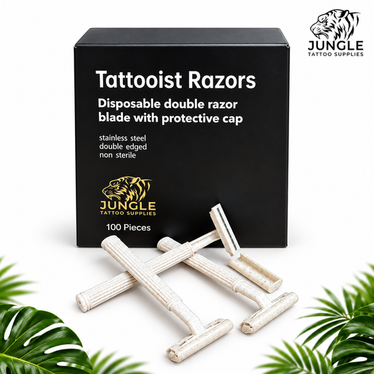 Eco-Friendly Tattooist Razors - Double Blade