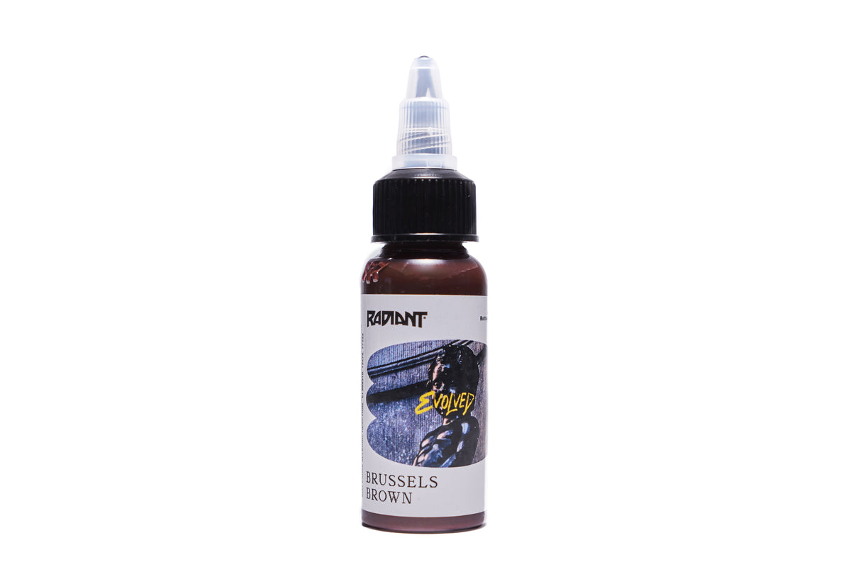 Radiant Evolved - Tattoo Ink - Brussels Brown