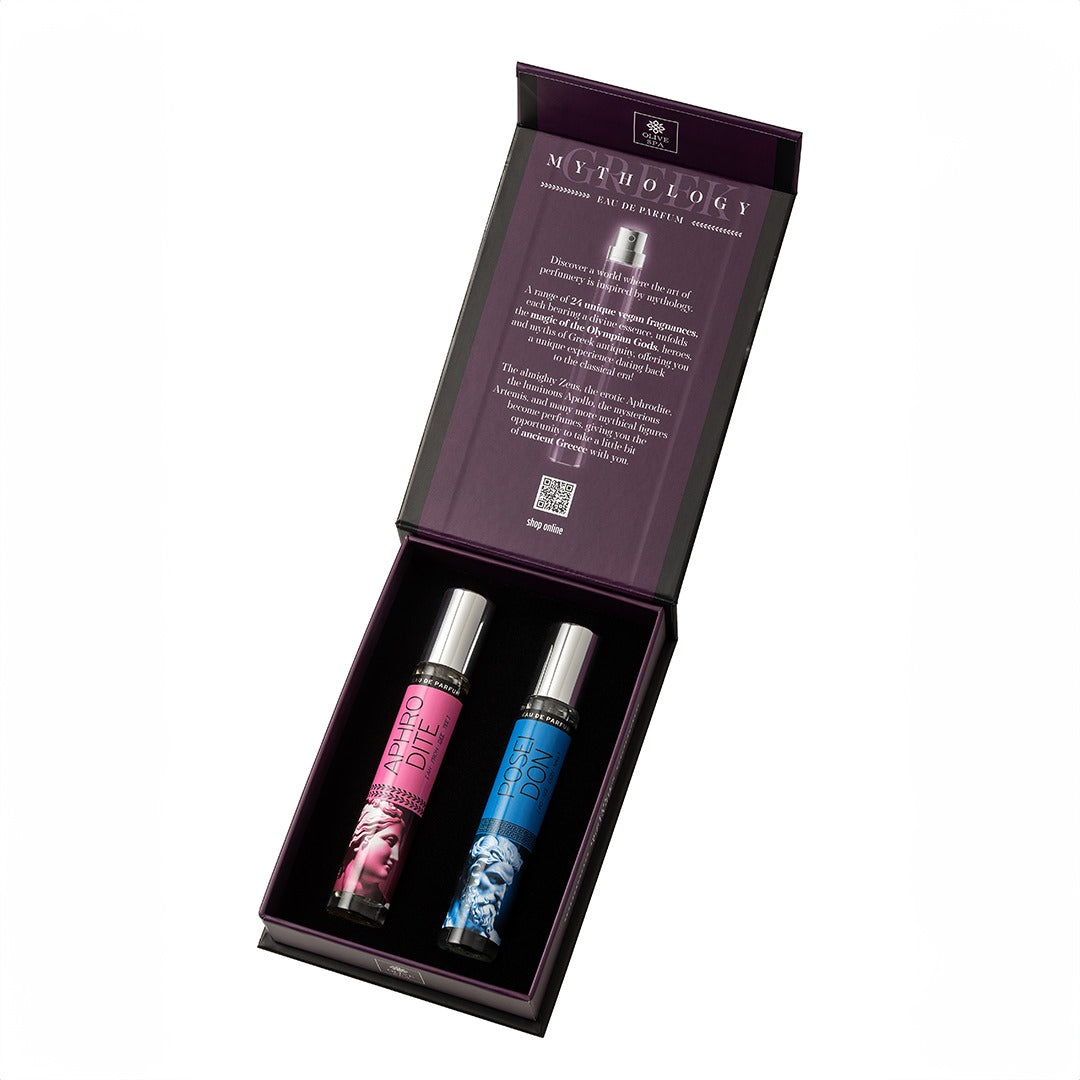 Gift Boxed Pair of Greek Mythology Perfumes