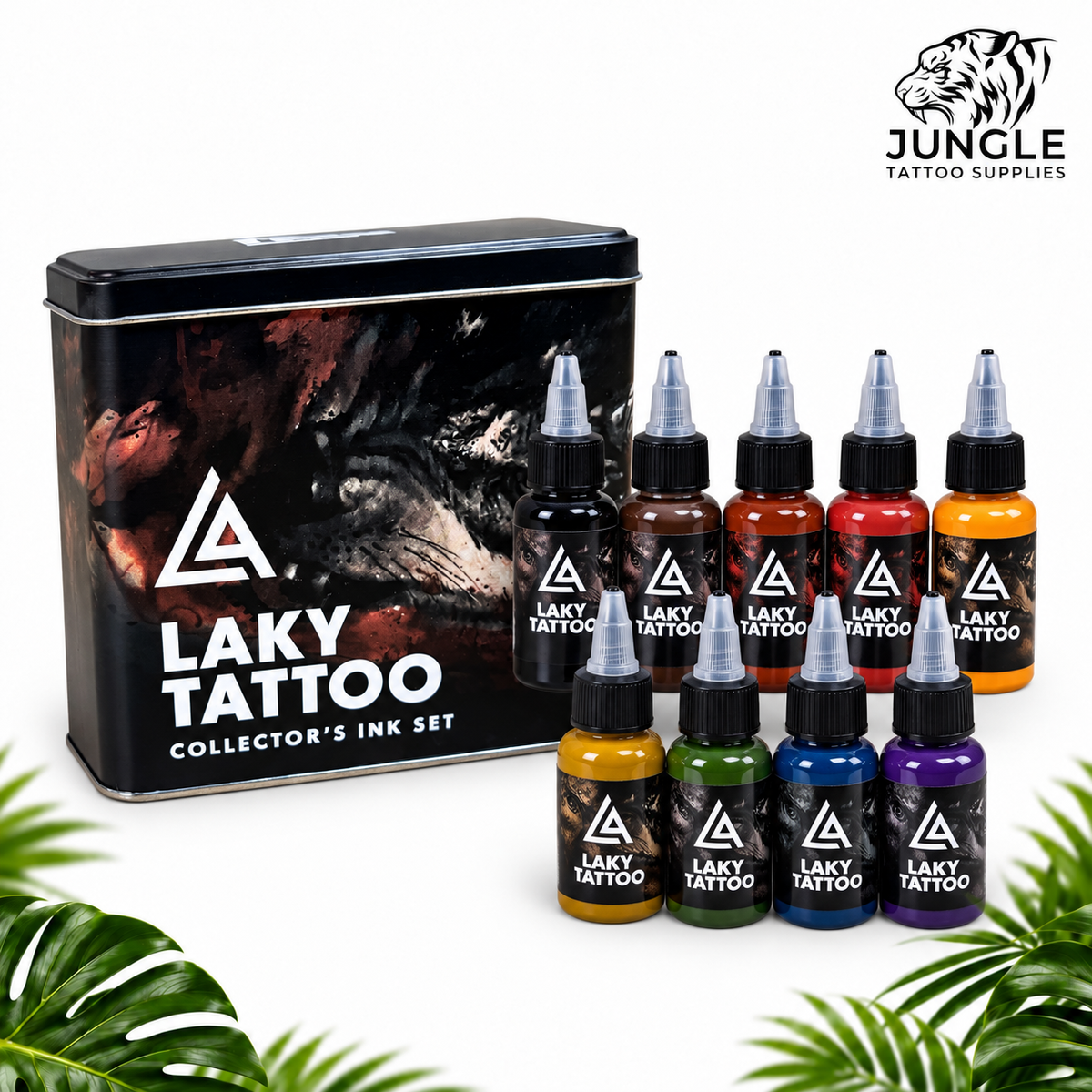 Radiant Tattoo Ink - Laky Tattoo - Collector's Ink Set