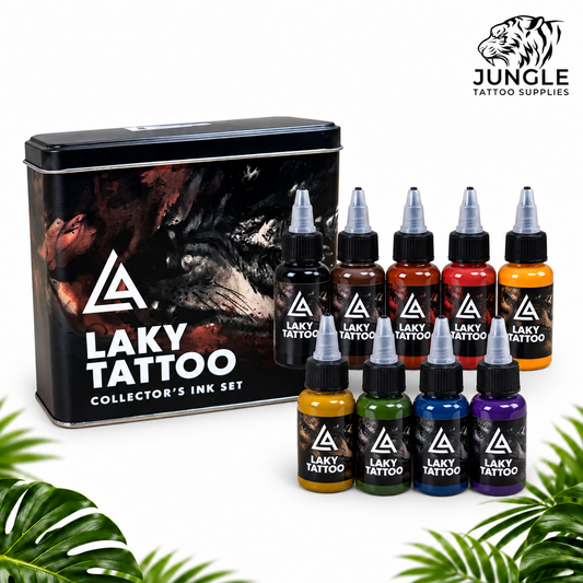 Radiant Tattoo Ink - Laky Tattoo - Collector's Ink Set