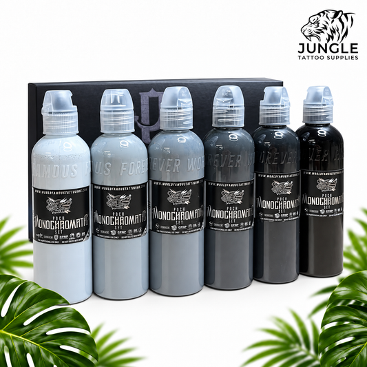 World Famous Tattoo Ink - Poch Monochrome Set - 30ml/120ml