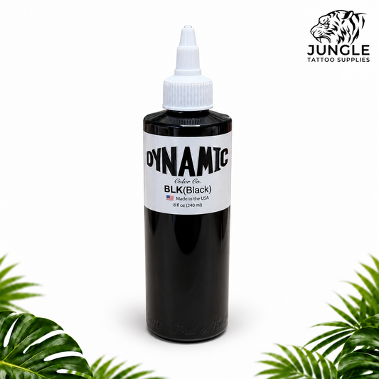 Dynamic Black Tattoo Ink