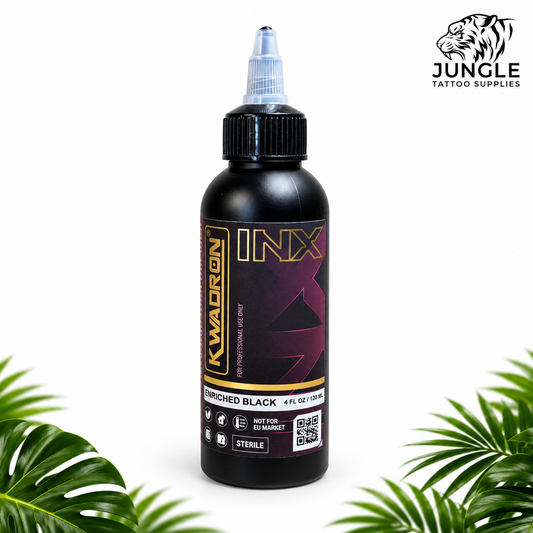 Kwadron Tattoo Ink - Enriched Black - 120ml