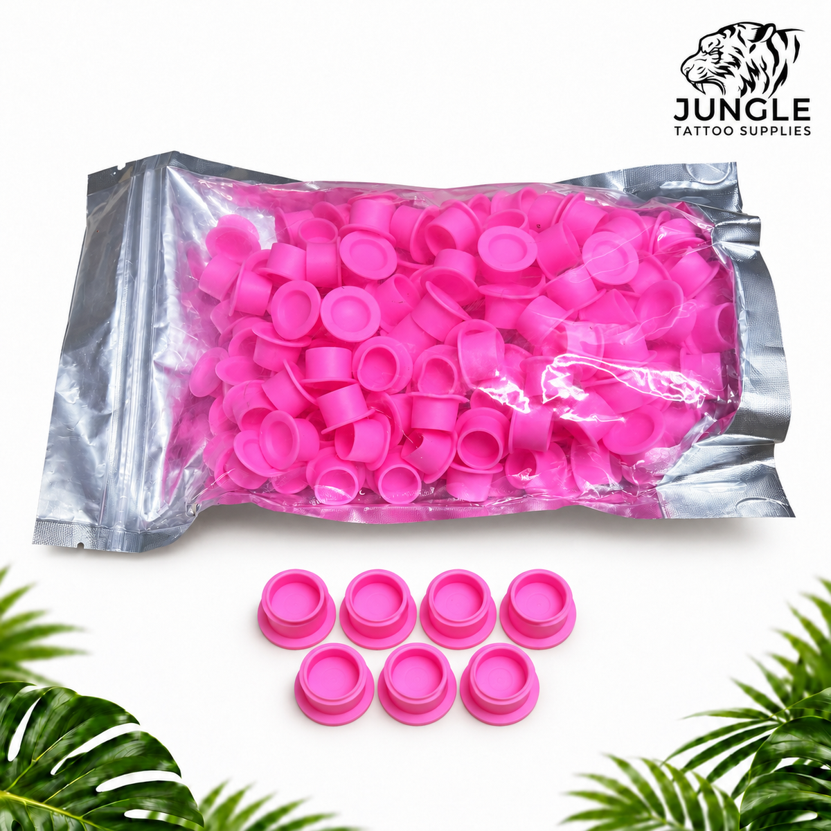 Silicone Round Ink Cups