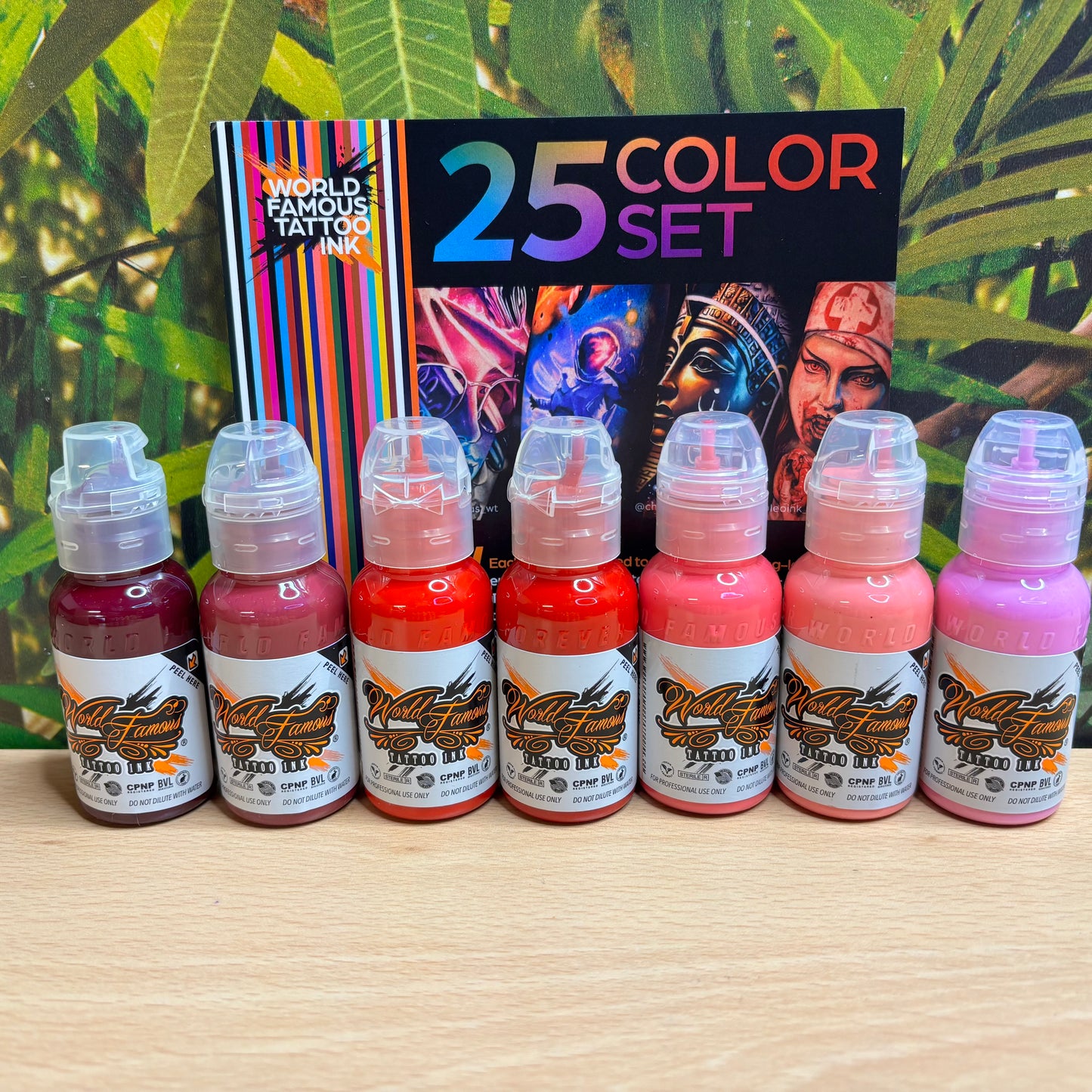 World Famous Tattoo Ink - 25 Set