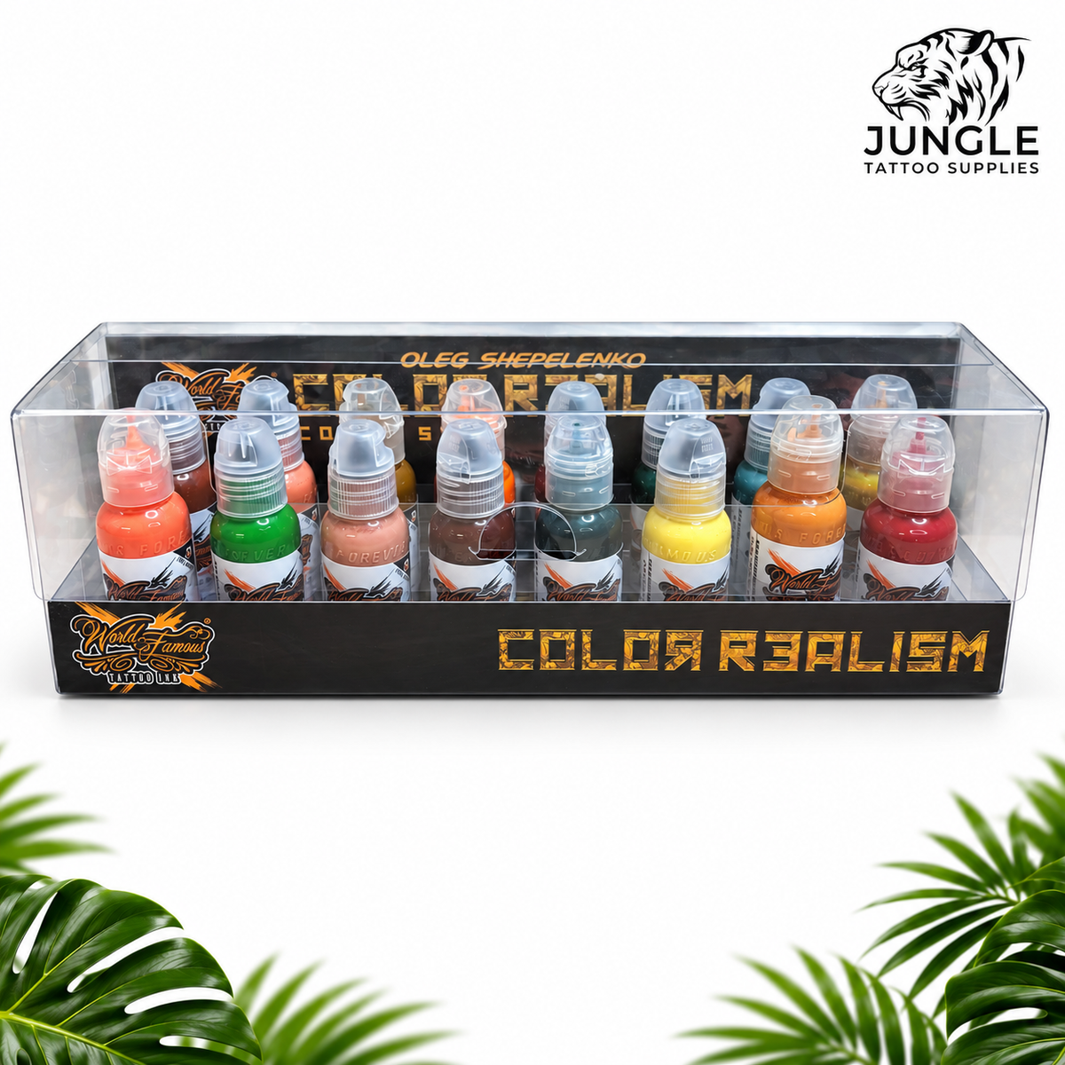 World Famous Tattoo Ink - Oleg Shepelenko Colour Realism Set