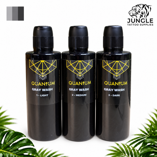 Quantum Tattoo Ink - Gray Wash - Set of 3