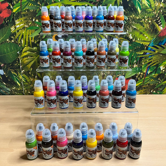 World Famous Tattoo Ink - 60 Colour Set