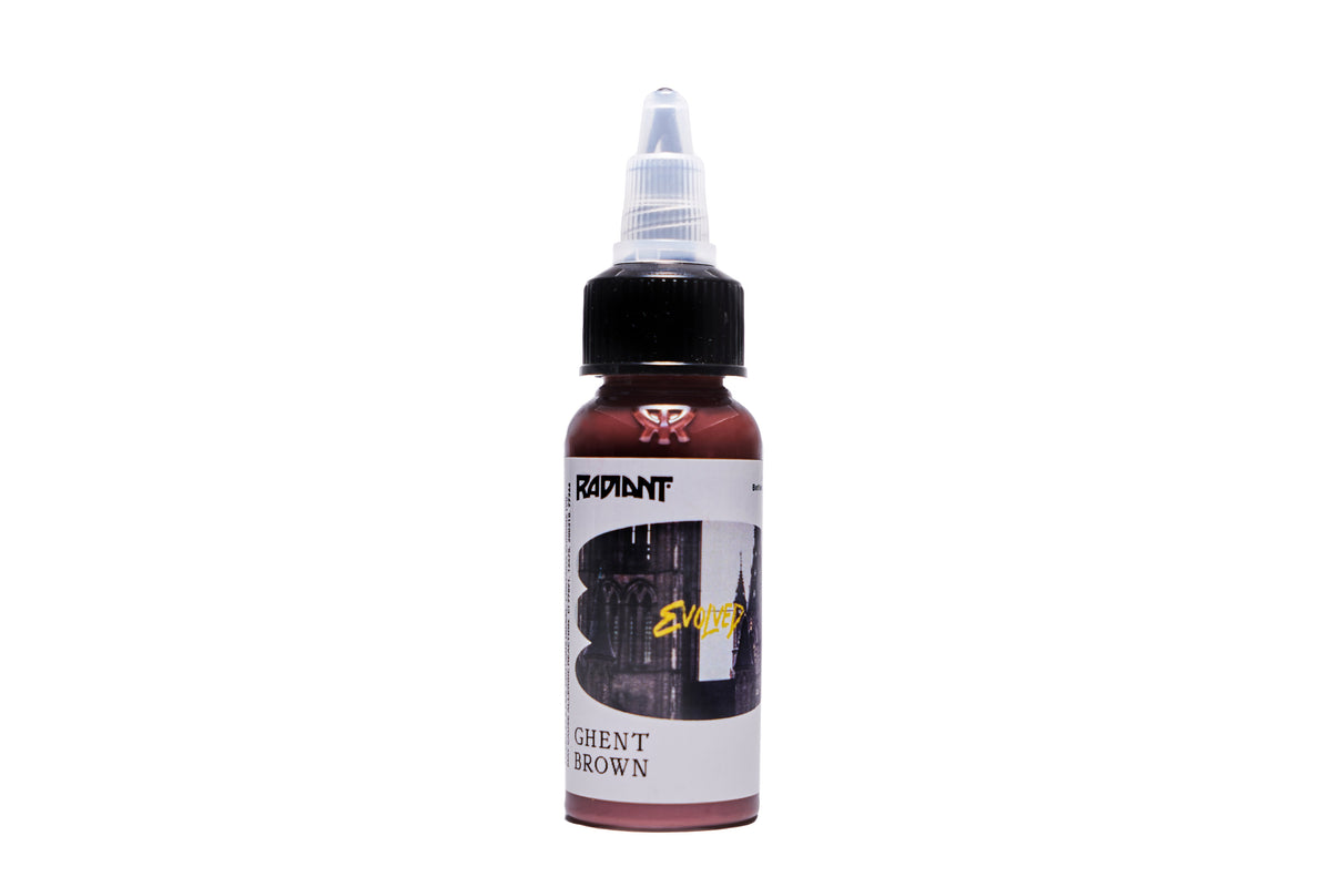 Radiant Evolved - Tattoo Ink - Ghent Brown