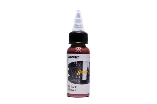 Radiant Evolved - Tattoo Ink - Ghent Brown