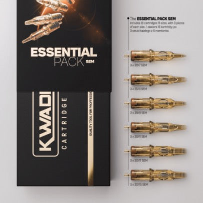 Kwadron Tattoo Cartridges - Essential Packs