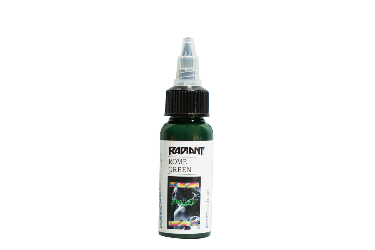 Radiant Evolved - Tattoo Ink - Rome Green