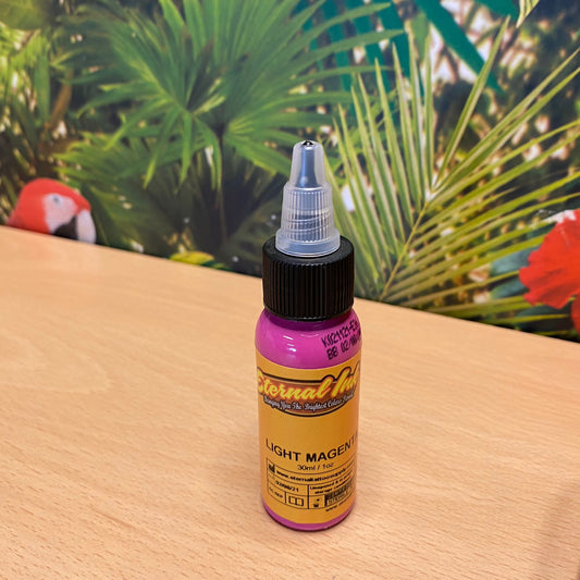 Eternal Tattoo Ink - Light Magenta | UK Stockists | Jungle Tattoo Supplies