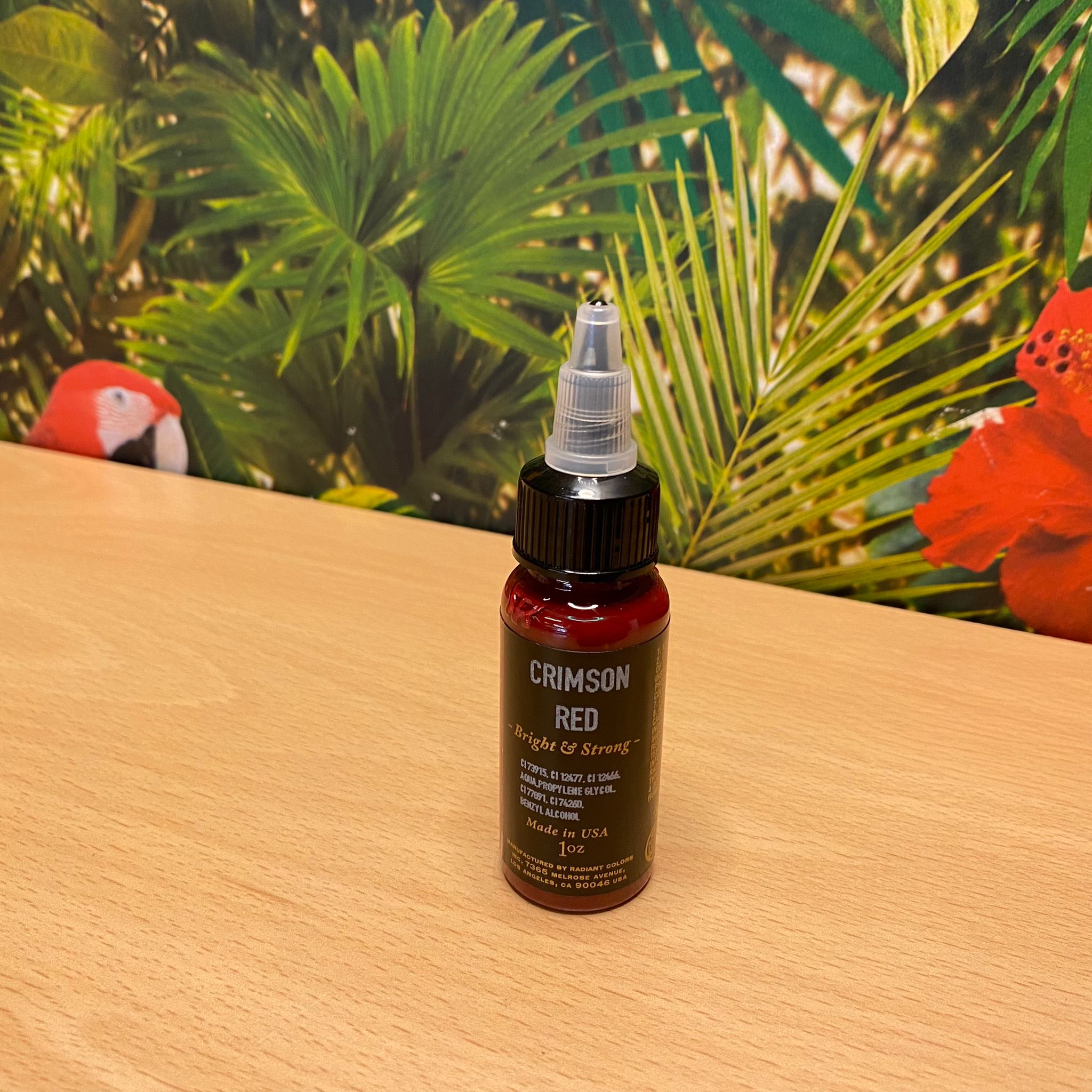 Radiant Tattoo Ink - Crimson Red | UK Stockists | Jungle Tattoo Supplies