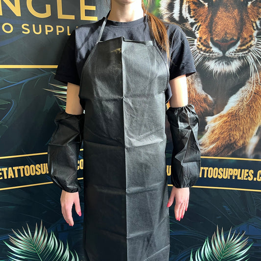 Black Tattoo Apron & Sleeves | UK Stockists | Jungle Tattoo Supplies