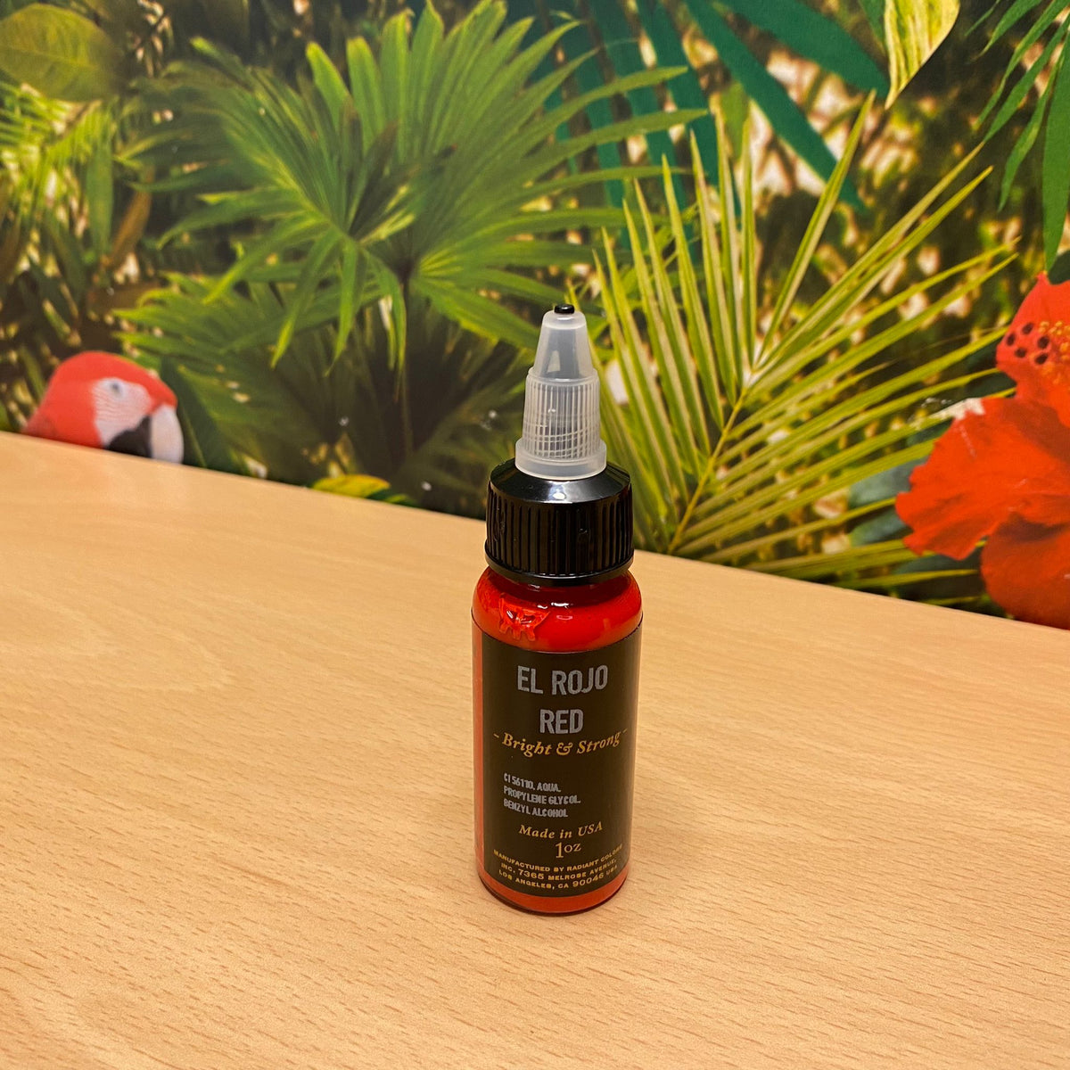 Raro Ink Radiant Tattoo Ink - El Rojo | UK Stockists | Jungle Tattoo Supplies